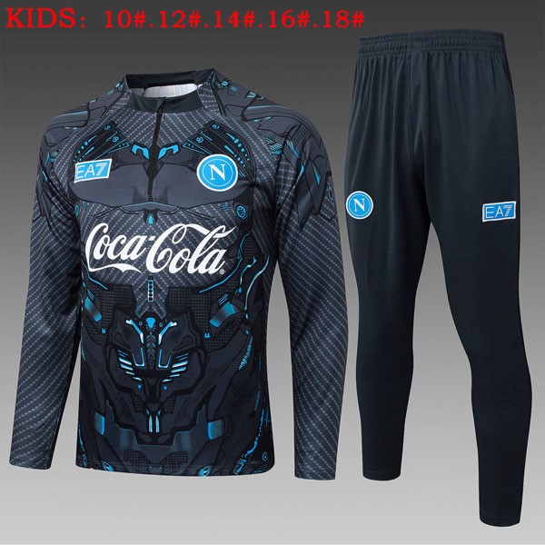 Ninos Sudadera De Training Napoli 2026/27 Gris